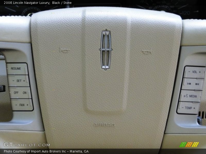 Black / Stone 2008 Lincoln Navigator Luxury