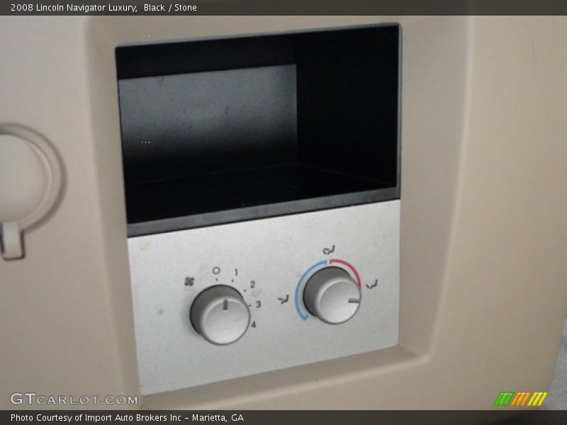 Black / Stone 2008 Lincoln Navigator Luxury