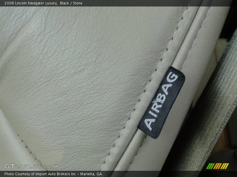 Black / Stone 2008 Lincoln Navigator Luxury