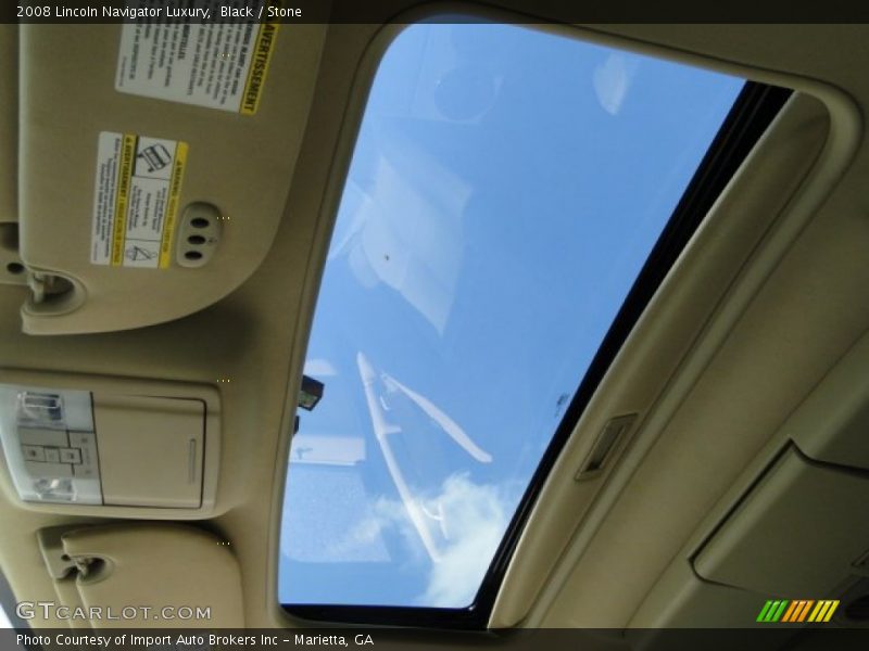 Black / Stone 2008 Lincoln Navigator Luxury