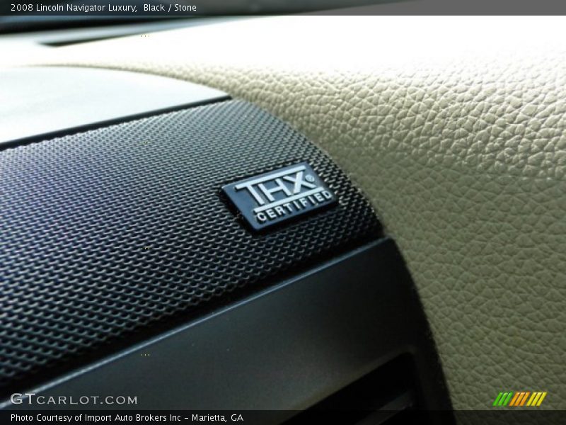 Black / Stone 2008 Lincoln Navigator Luxury