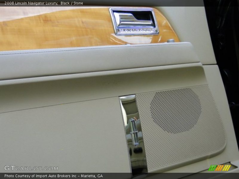 Black / Stone 2008 Lincoln Navigator Luxury