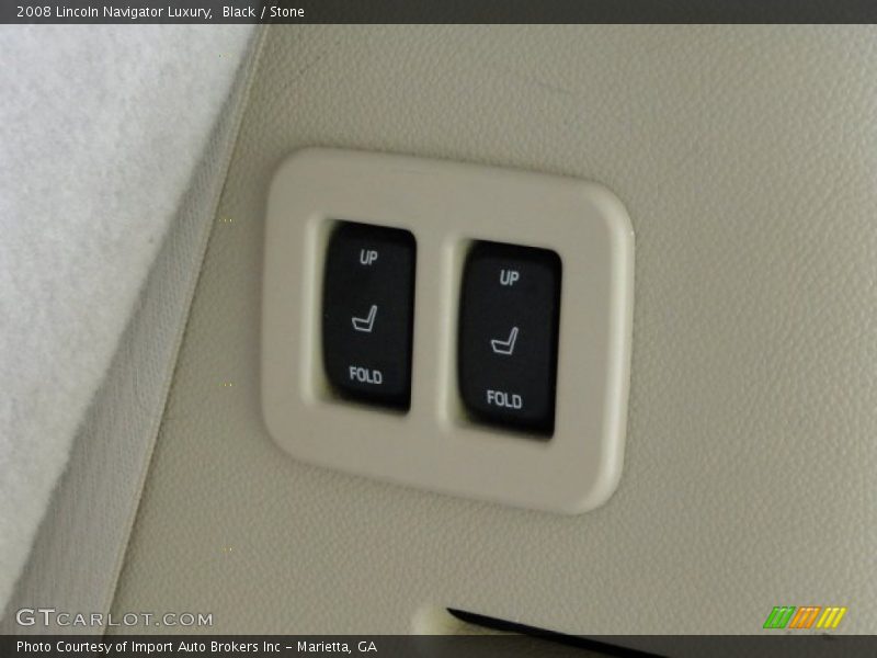 Black / Stone 2008 Lincoln Navigator Luxury