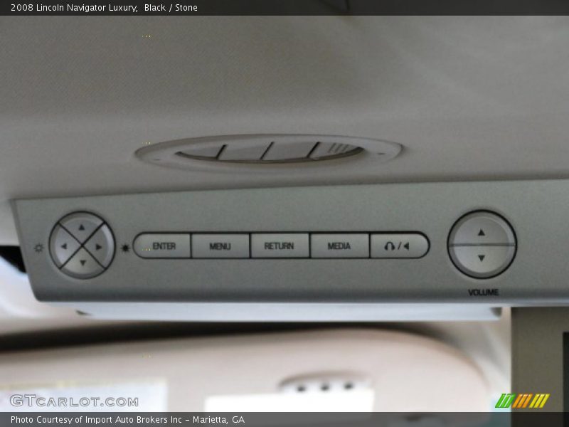 Entertainment System of 2008 Navigator Luxury