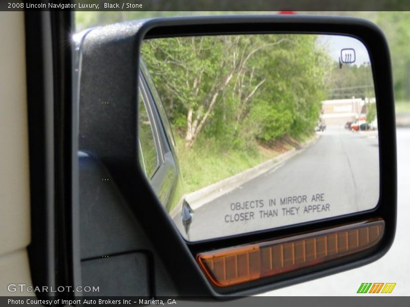 Black / Stone 2008 Lincoln Navigator Luxury