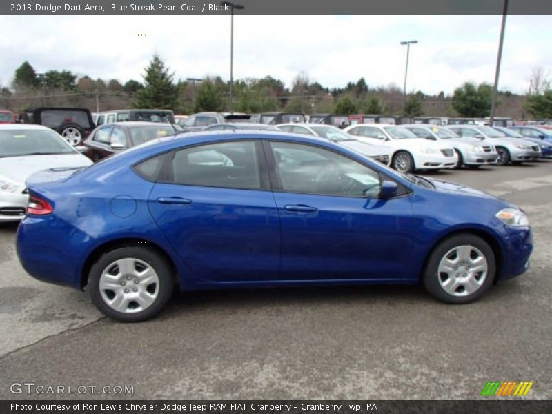  2013 Dart Aero Blue Streak Pearl Coat
