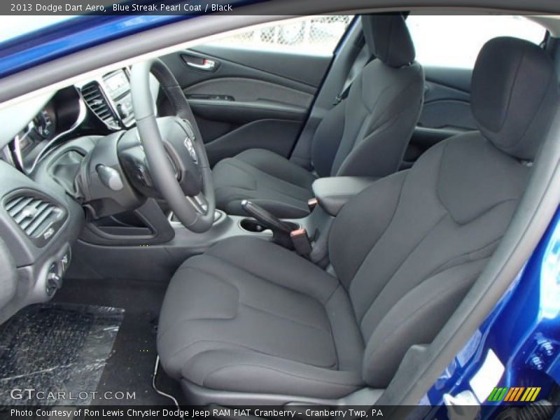  2013 Dart Aero Black Interior