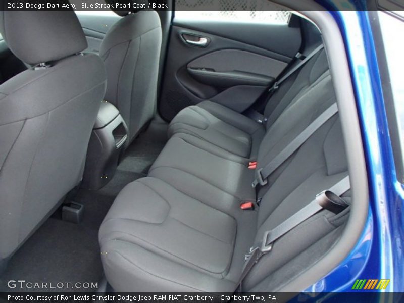 Rear Seat of 2013 Dart Aero