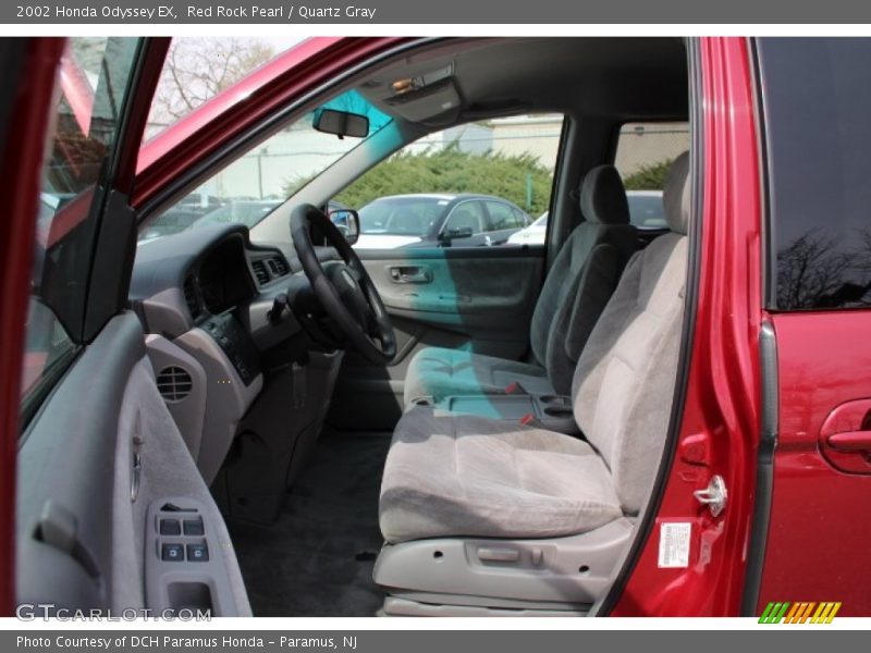 Red Rock Pearl / Quartz Gray 2002 Honda Odyssey EX