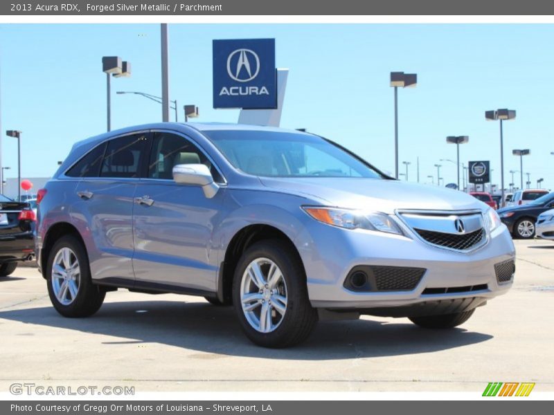 Forged Silver Metallic / Parchment 2013 Acura RDX