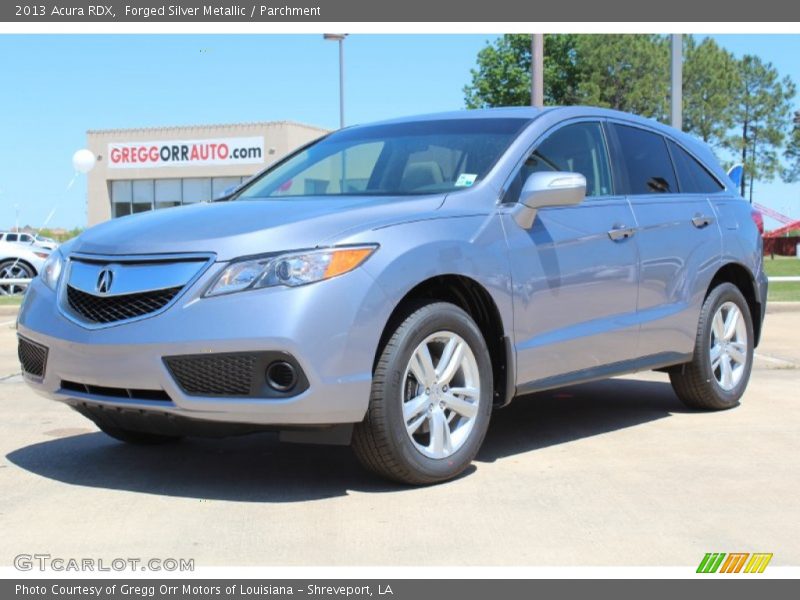 Forged Silver Metallic / Parchment 2013 Acura RDX