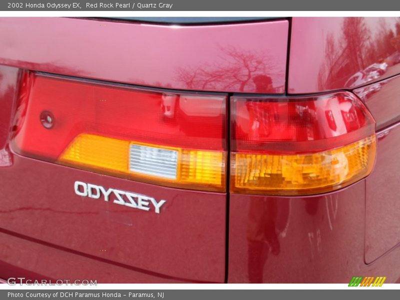 Red Rock Pearl / Quartz Gray 2002 Honda Odyssey EX