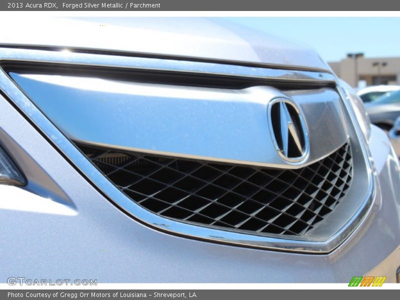 Forged Silver Metallic / Parchment 2013 Acura RDX