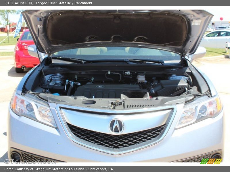 Forged Silver Metallic / Parchment 2013 Acura RDX