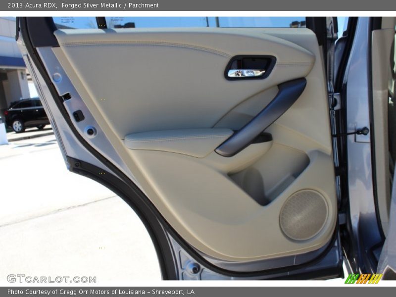 Forged Silver Metallic / Parchment 2013 Acura RDX