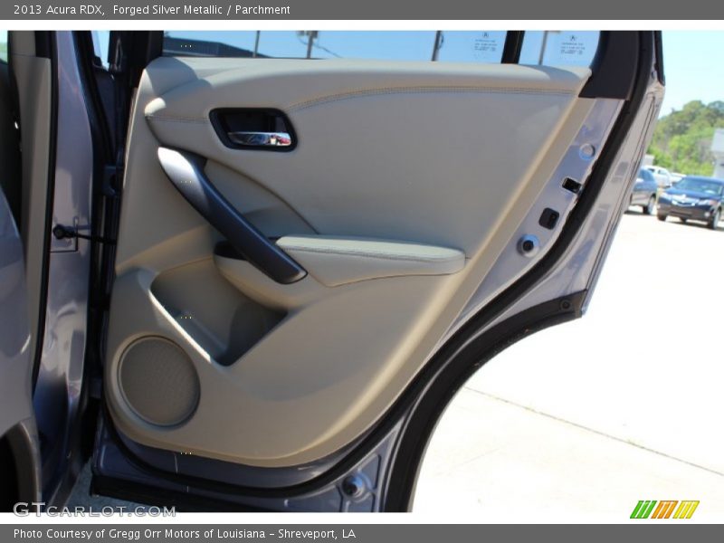Forged Silver Metallic / Parchment 2013 Acura RDX