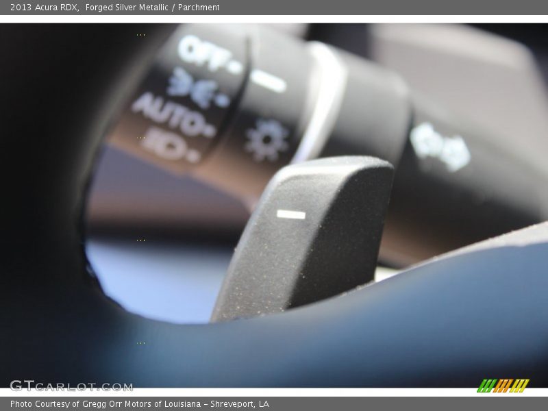 Forged Silver Metallic / Parchment 2013 Acura RDX
