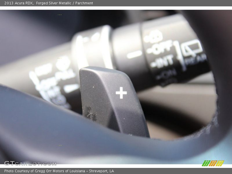 Forged Silver Metallic / Parchment 2013 Acura RDX