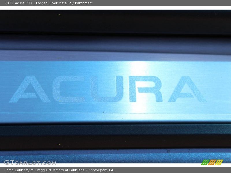 Forged Silver Metallic / Parchment 2013 Acura RDX