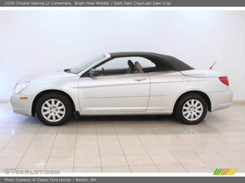  2008 Sebring LX Convertible Bright Silver Metallic