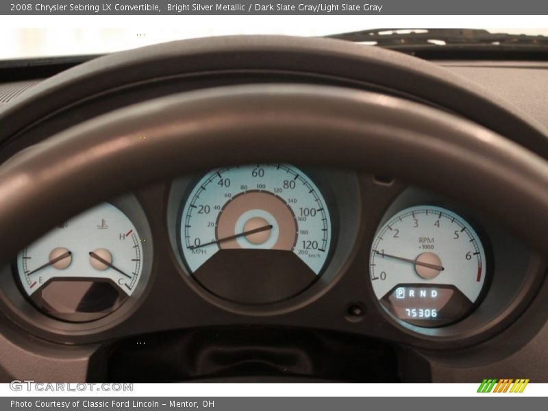  2008 Sebring LX Convertible LX Convertible Gauges