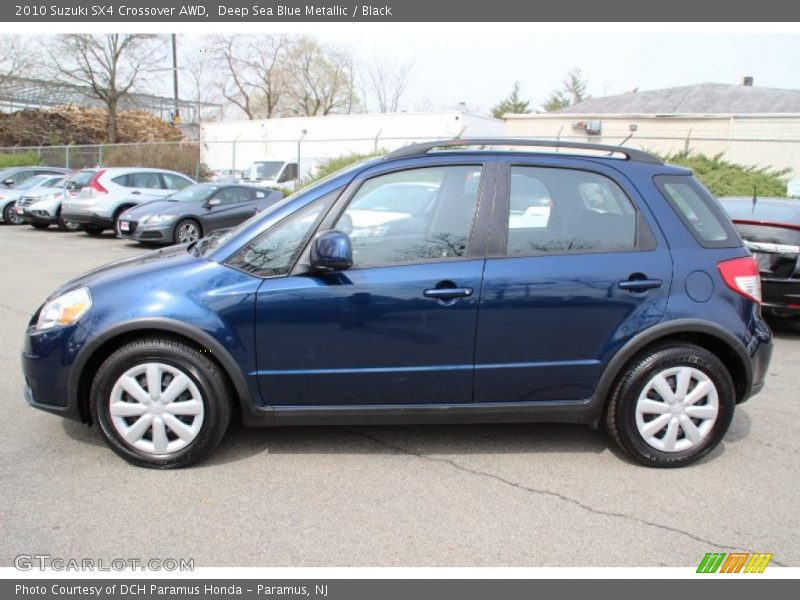  2010 SX4 Crossover AWD Deep Sea Blue Metallic