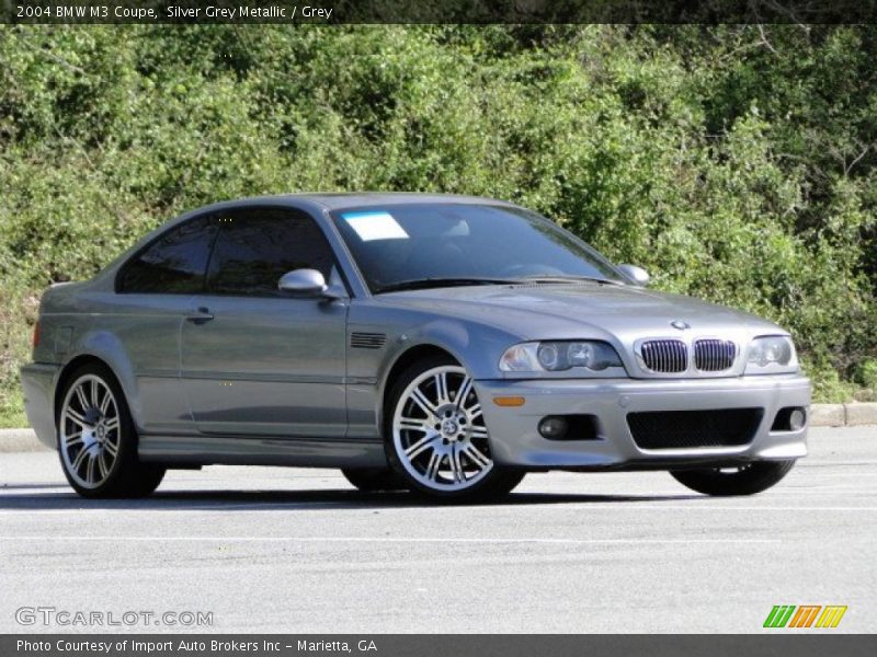 Silver Grey Metallic / Grey 2004 BMW M3 Coupe