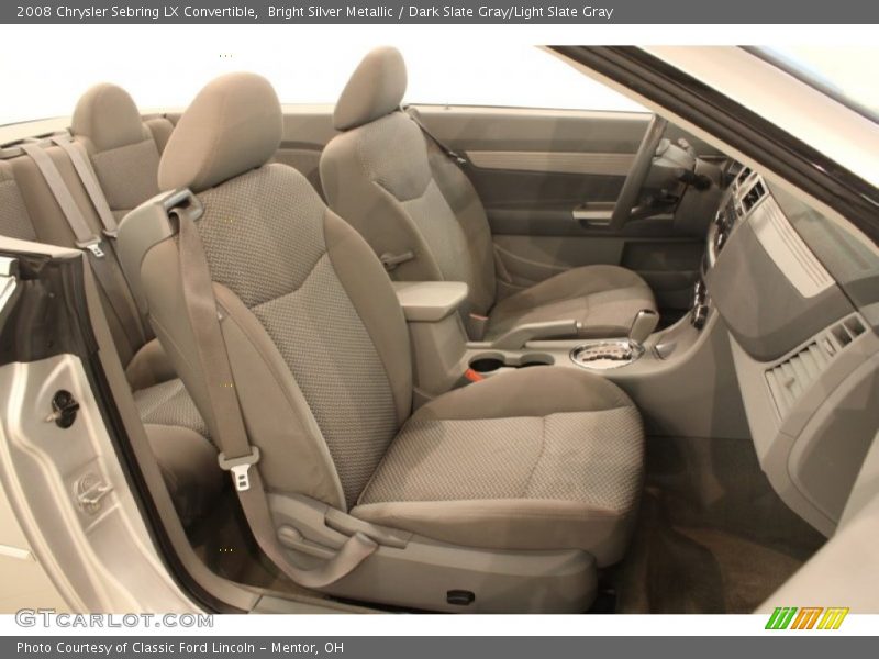  2008 Sebring LX Convertible Dark Slate Gray/Light Slate Gray Interior