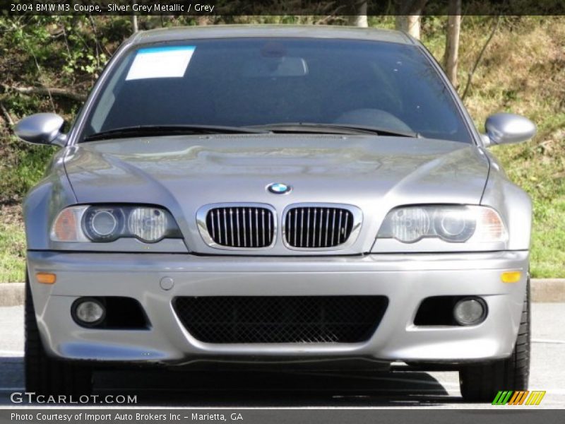Silver Grey Metallic / Grey 2004 BMW M3 Coupe