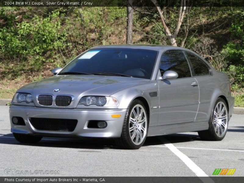 Silver Grey Metallic / Grey 2004 BMW M3 Coupe