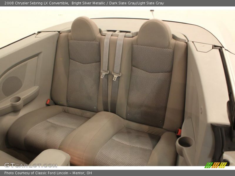 Rear Seat of 2008 Sebring LX Convertible
