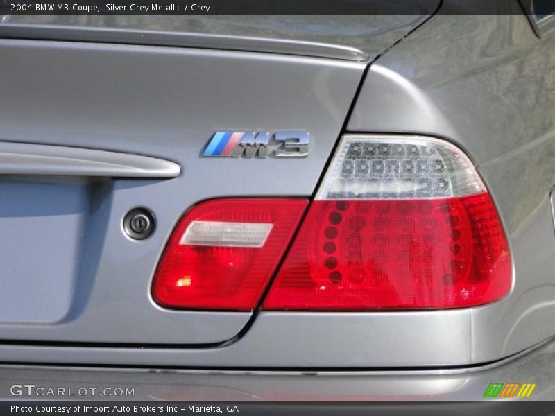 Silver Grey Metallic / Grey 2004 BMW M3 Coupe