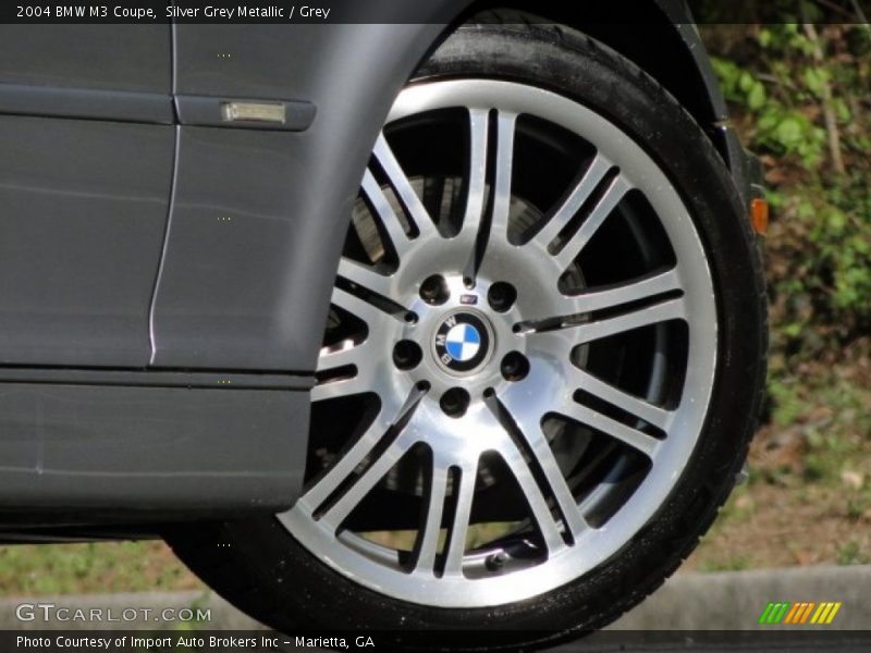 Silver Grey Metallic / Grey 2004 BMW M3 Coupe