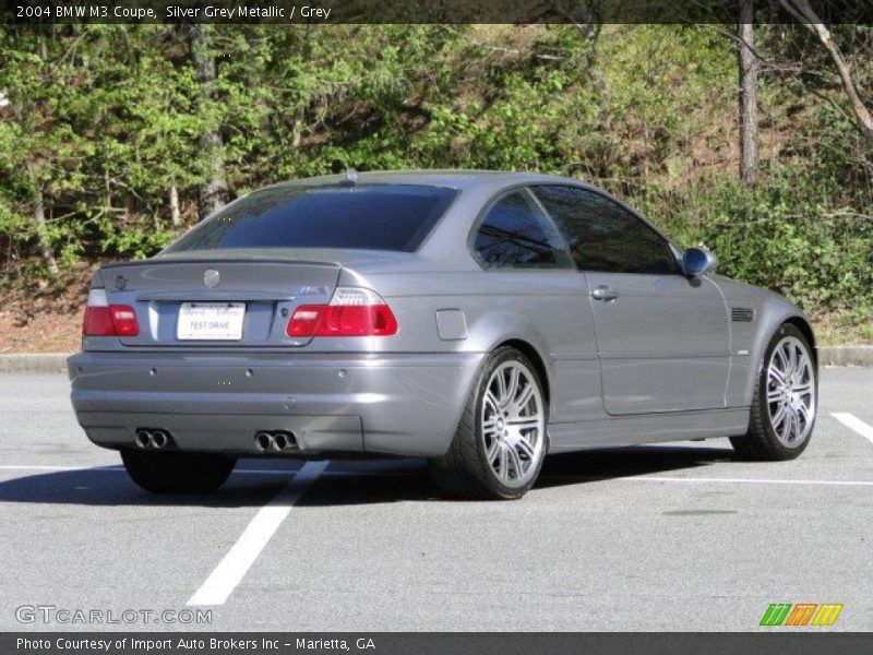 Silver Grey Metallic / Grey 2004 BMW M3 Coupe