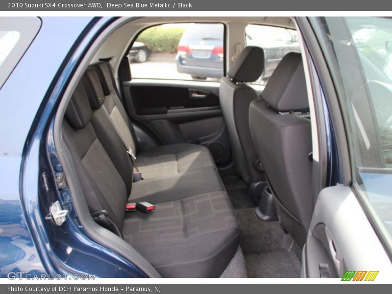 Rear Seat of 2010 SX4 Crossover AWD