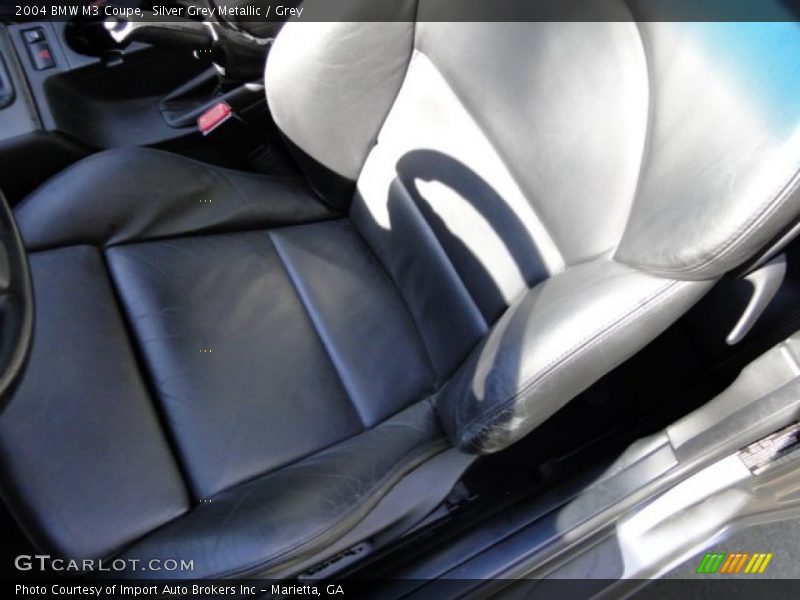 Silver Grey Metallic / Grey 2004 BMW M3 Coupe