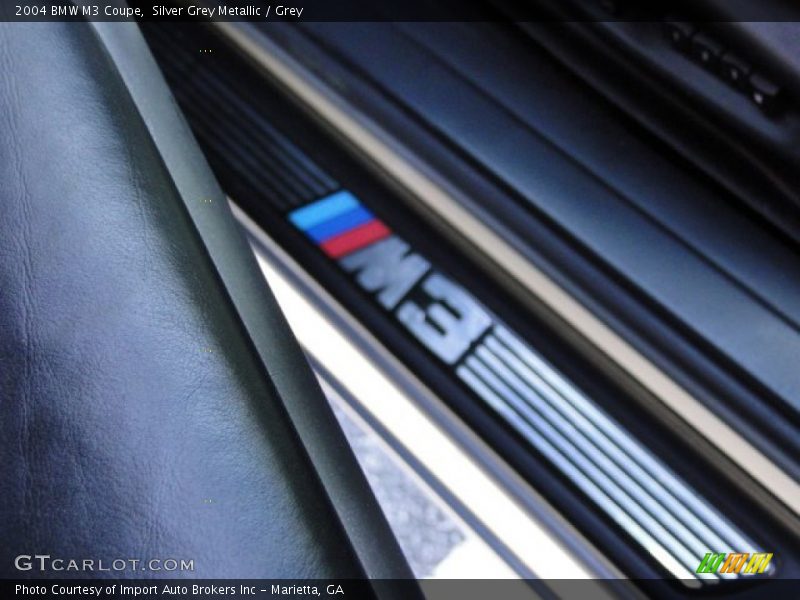 Silver Grey Metallic / Grey 2004 BMW M3 Coupe