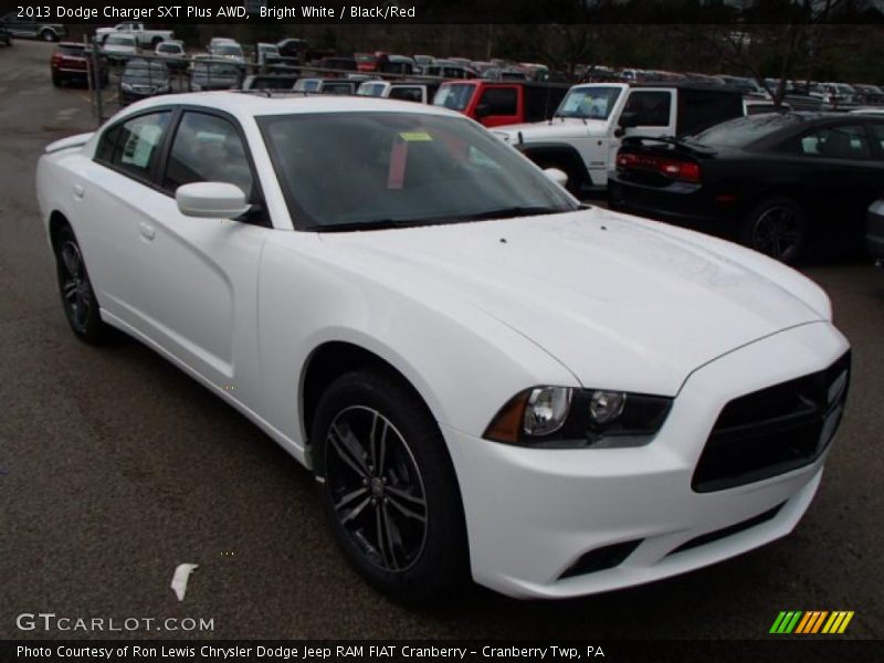 Front 3/4 View of 2013 Charger SXT Plus AWD