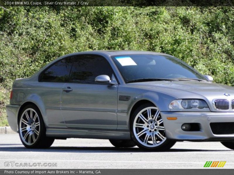 Silver Grey Metallic / Grey 2004 BMW M3 Coupe