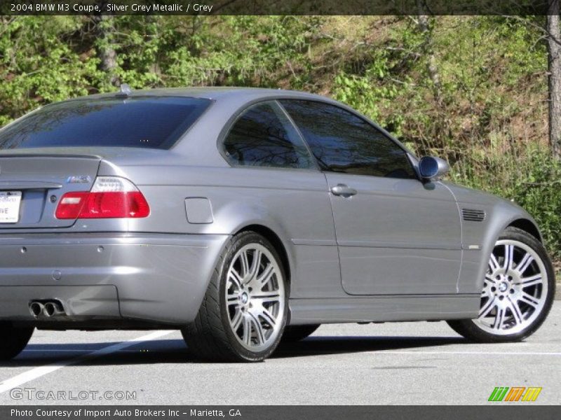 Silver Grey Metallic / Grey 2004 BMW M3 Coupe