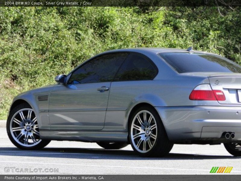 Silver Grey Metallic / Grey 2004 BMW M3 Coupe