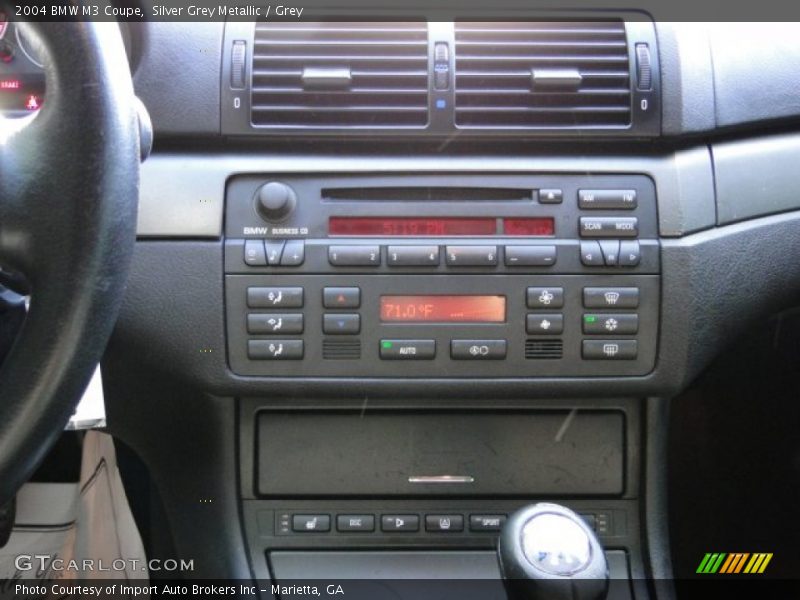 Silver Grey Metallic / Grey 2004 BMW M3 Coupe