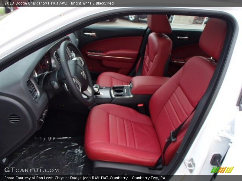 Front Seat of 2013 Charger SXT Plus AWD