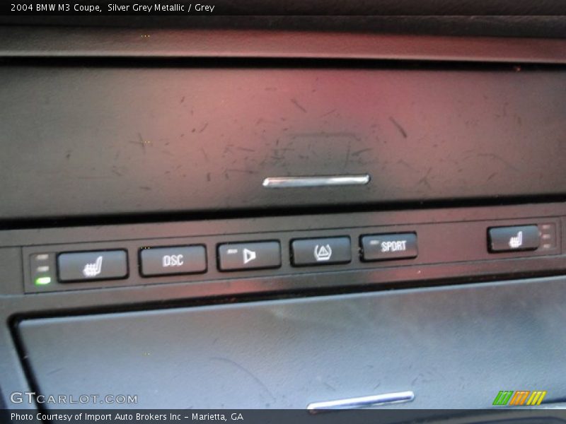 Silver Grey Metallic / Grey 2004 BMW M3 Coupe