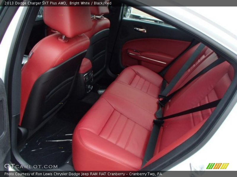 Rear Seat of 2013 Charger SXT Plus AWD