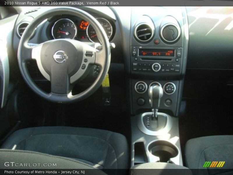 Venom Red / Black 2010 Nissan Rogue S AWD 360 Value Package
