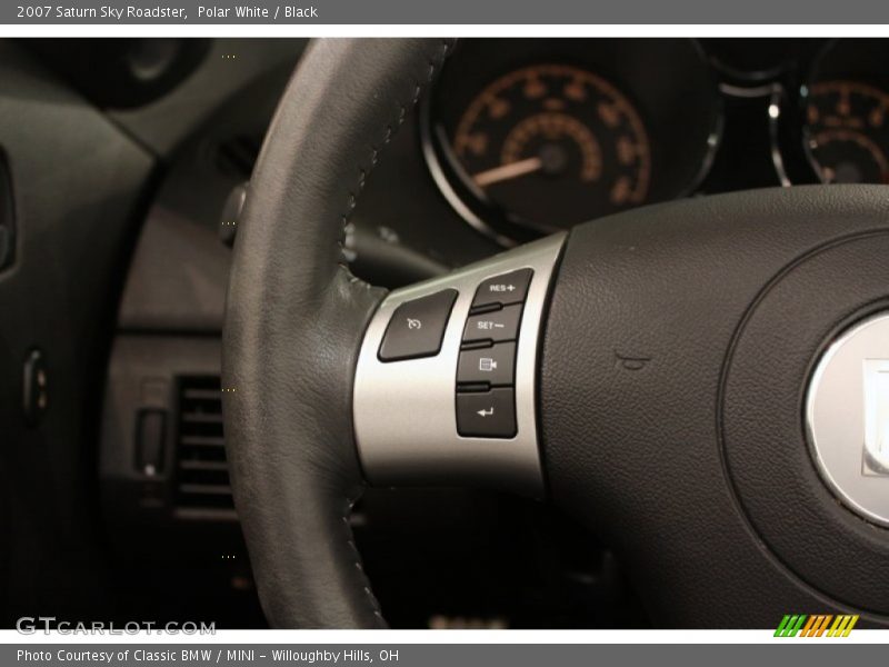 Controls of 2007 Sky Roadster