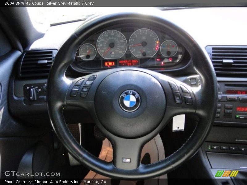 Silver Grey Metallic / Grey 2004 BMW M3 Coupe