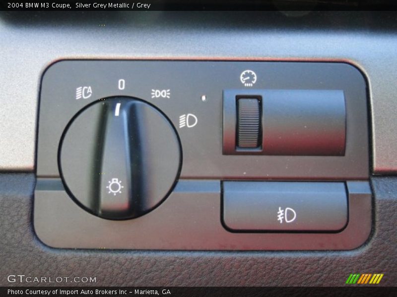 Silver Grey Metallic / Grey 2004 BMW M3 Coupe