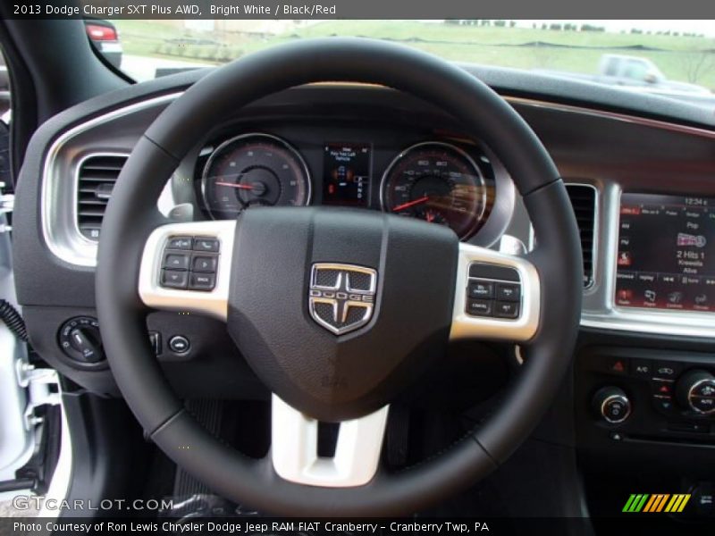  2013 Charger SXT Plus AWD Steering Wheel